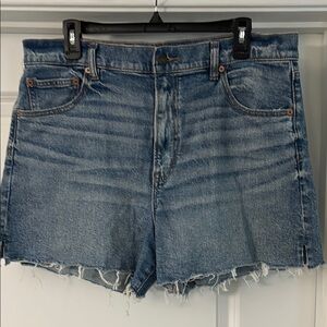 AE 90’s Boyfriend Style High-Waisted Distressed Jean Shorts